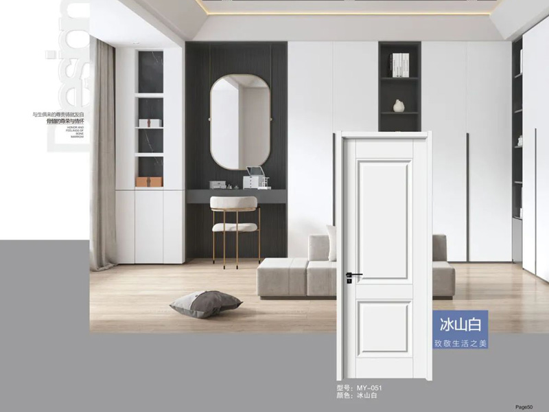 超強阻燃靜音木門